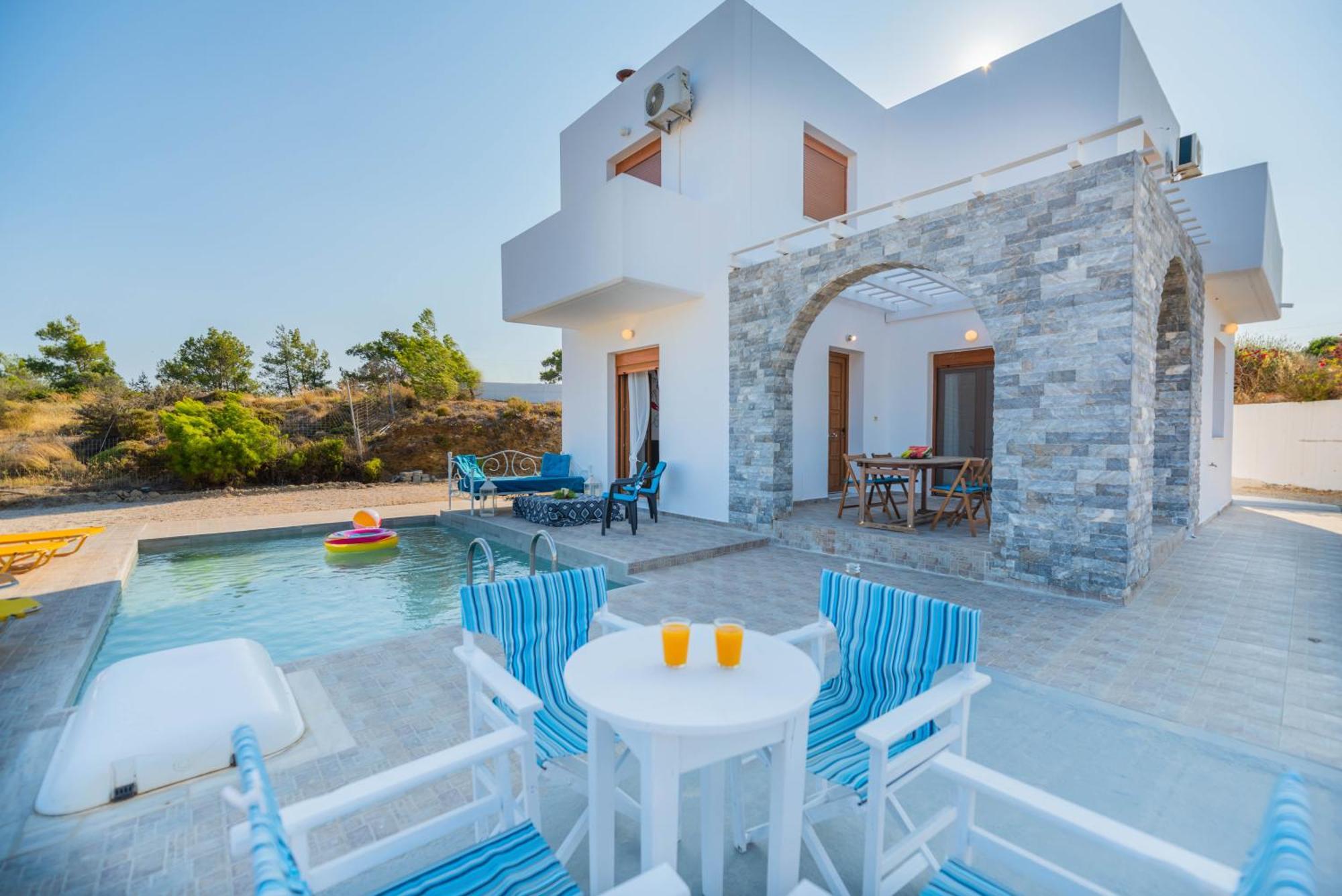 Ciel Blue Villas Kiotari Buitenkant foto