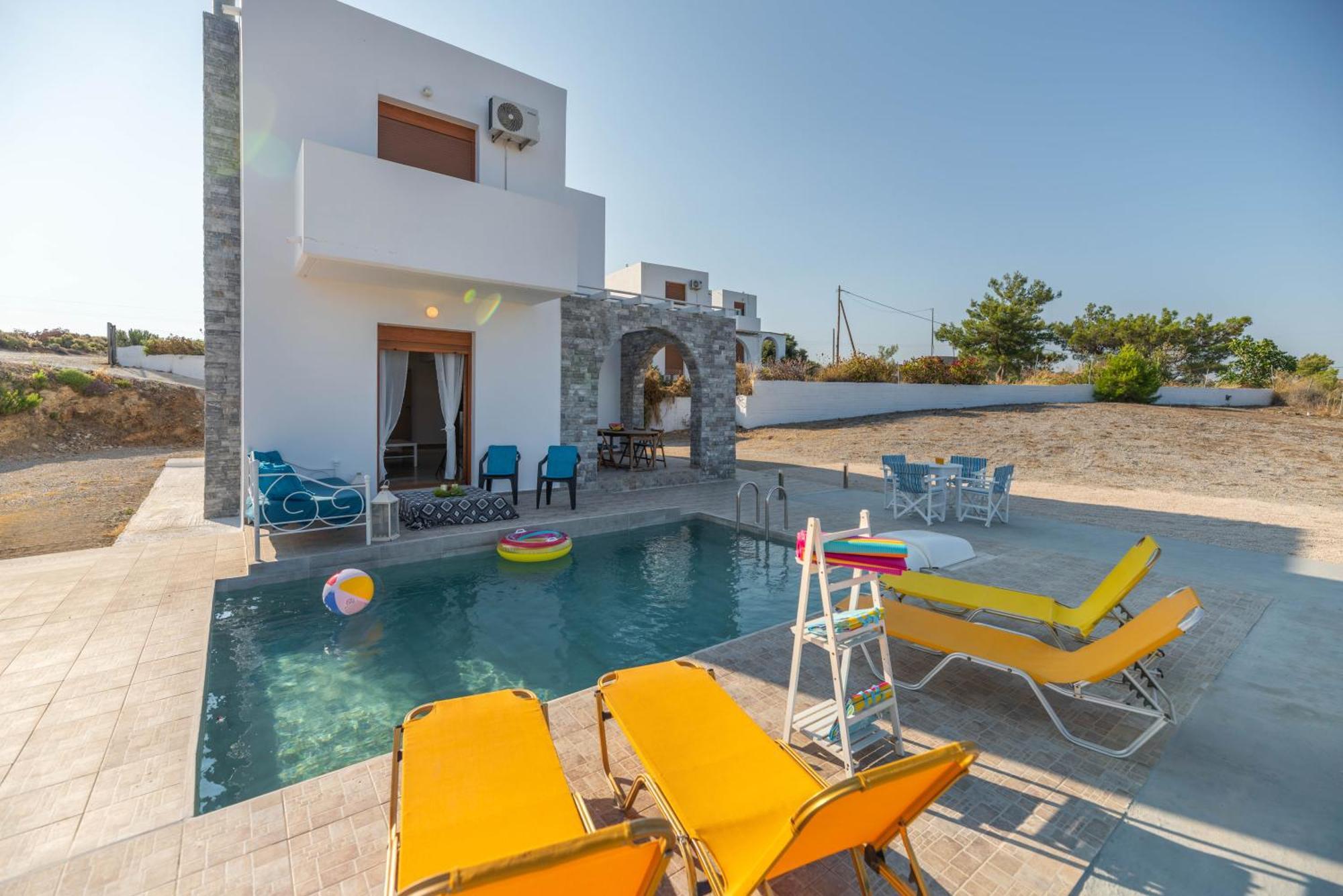 Ciel Blue Villas Kiotari Buitenkant foto